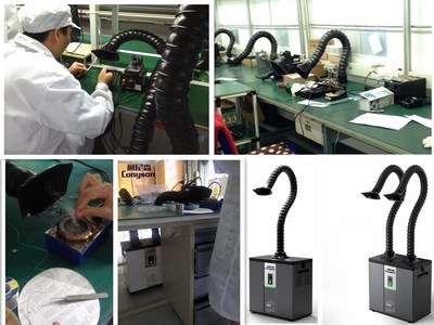 深圳工廠烙鐵吸煙機(jī)_過濾設(shè)備/風(fēng)機(jī)/鍋爐/換熱_過濾設(shè)備_空氣過濾器_產(chǎn)品庫_中國環(huán)保在線