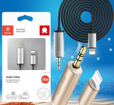 【倍思 iPhone7適用車載音頻線器 3.5mm轉(zhuǎn)Light】價格_廠家_圖片